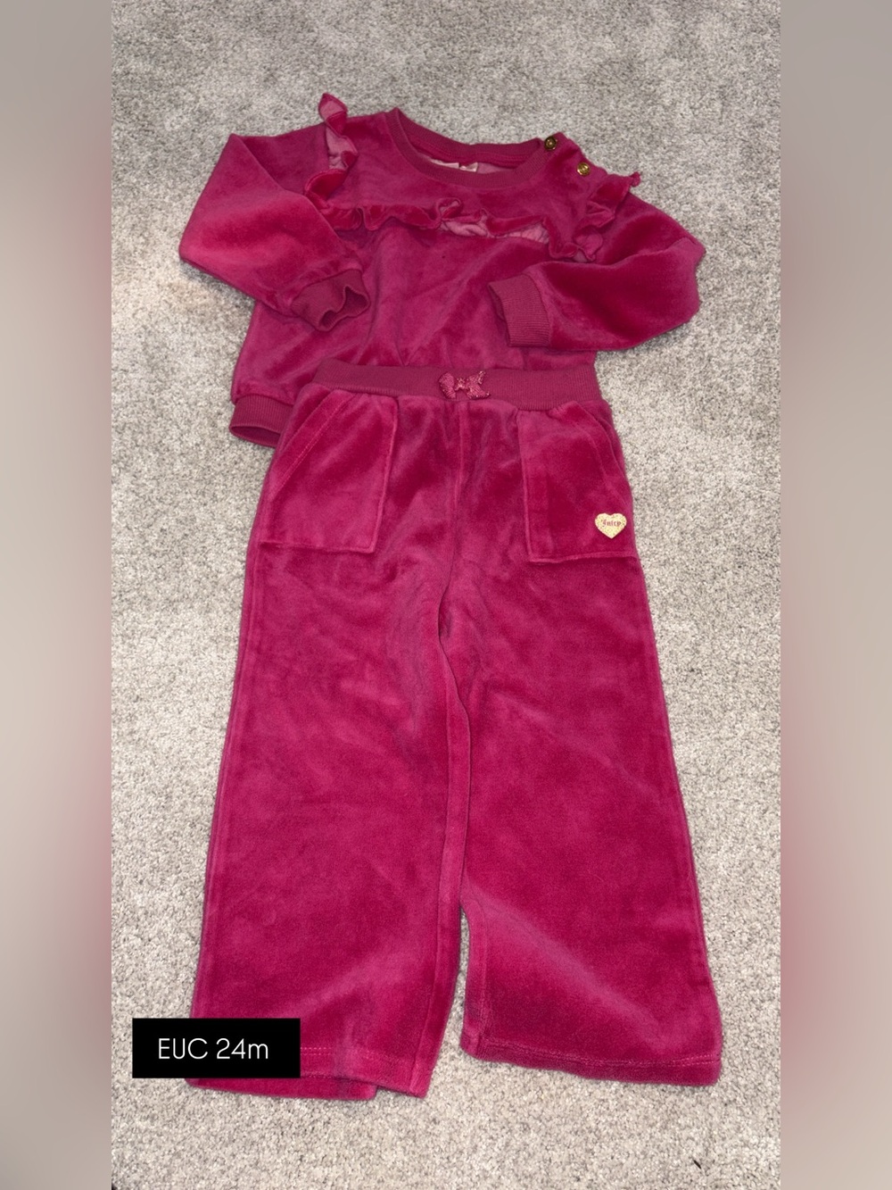 Velour outfit